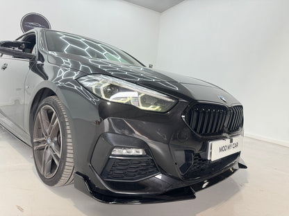 BMW 2 SERIES F44 GRAN COUPE FULL BODYKIT DIFFUSER TAILPIPES GLOSS BLACK 2019+