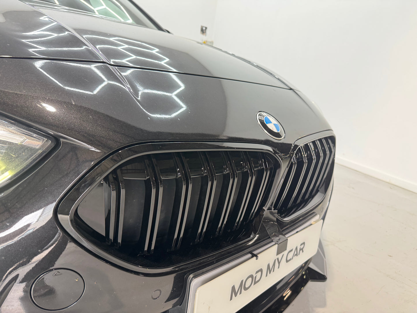 BMW 2 SERIES F44 GRAN COUPE FULL BODYKIT DIFFUSER TAILPIPES GLOSS BLACK 2019+