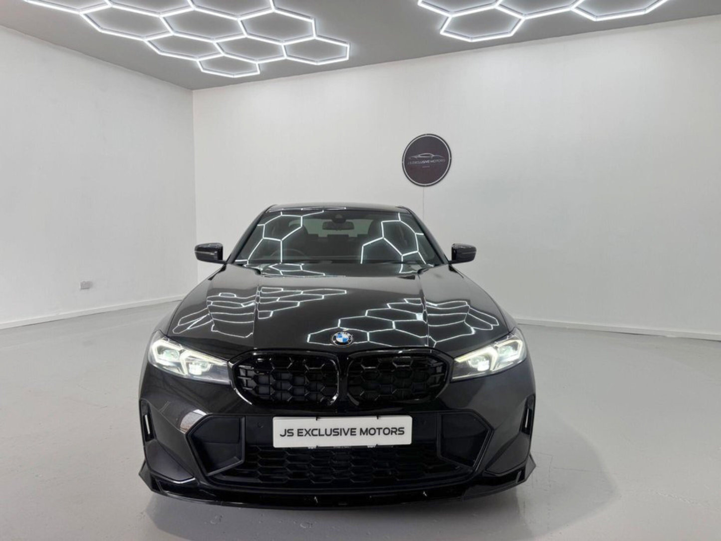 BMW 3 SERIES G20 G21 FULL BODYKIT LCI 2022+ DIFFUSER WITH LIGHT GLOSS BLACK