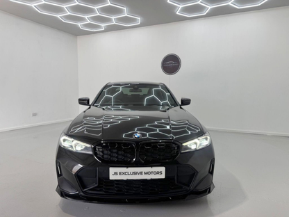 BMW 3 SERIES G20 G21 FULL BODYKIT LCI 2022+ DIFFUSER WITH LIGHT GLOSS BLACK