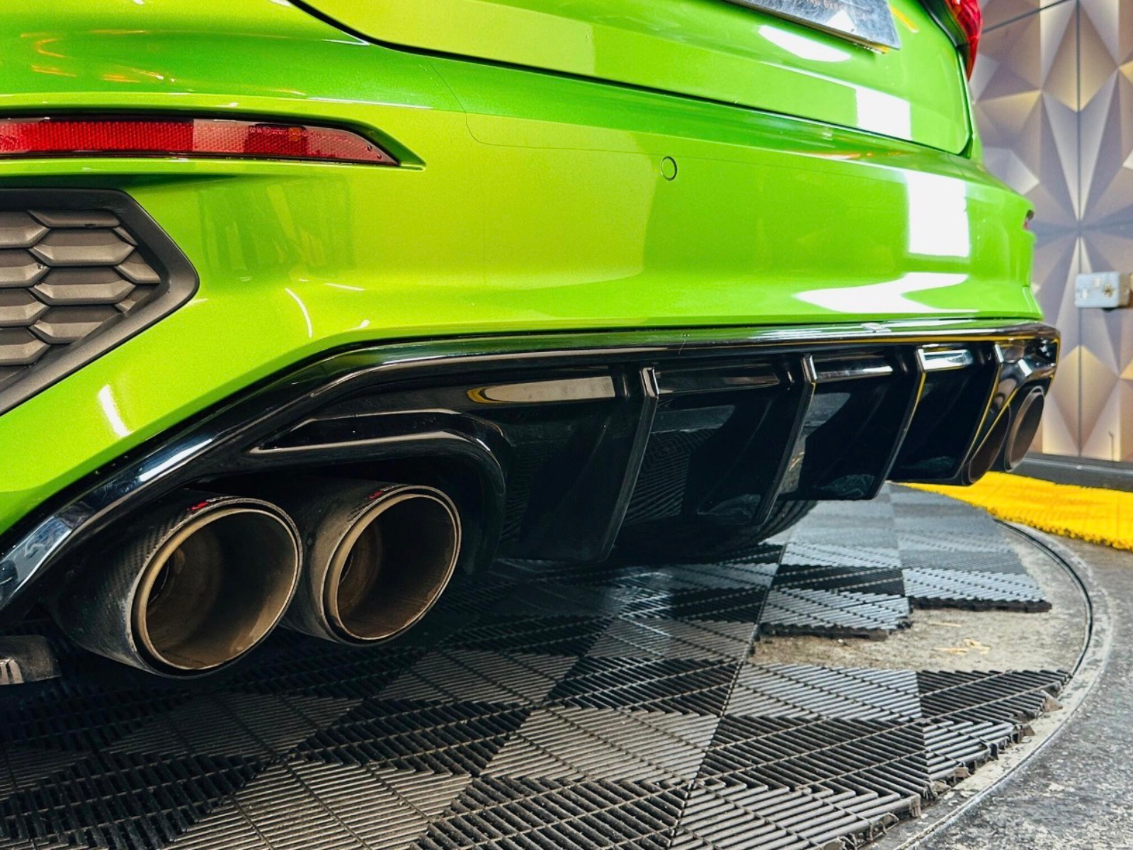 AUDI A3 8Y S - LINE FULL KIT S3 DIFFUSER SPLITTER SPOILER 2020 - 24 GLOSS BLACK - Mod My Car UK