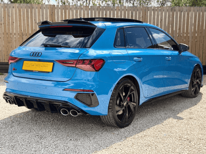 AUDI A3 8Y S - LINE FULL KIT S3 DIFFUSER SPLITTER SPOILER 2020 - 24 GLOSS BLACK - Mod My Car UK