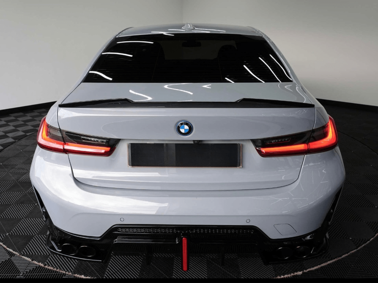 BMW 3 SERIES G20 G21 FULL BODYKIT LCI 2022+ DIFFUSER W/ LIGHT GLOSS BLACK - Mod My Car UK