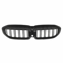BMW 3 SERIES G20 G21 KIDNEY GRILLE DUAL SLAT M LOOK GLOSS BLACK 2019-2022 - Mod My Car UK