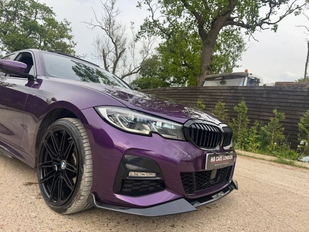 BMW 3 SERIES G20 G21 KIDNEY GRILLE DUAL SLAT M LOOK GLOSS BLACK 2019-2022 - Mod My Car UK