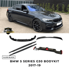 BMW 5 SERIES G30 2017 - 2019 M PERFORMANCE BODYKIT GLOSS BLACK F1 STYLE - Mod My Car UK