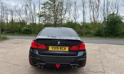 BMW 5 SERIES G30 2017 - 2019 M PERFORMANCE BODYKIT GLOSS BLACK F1 STYLE - Mod My Car UK