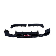 BMW F30 Competition Rear Diffuser QUAD Exhaust LED Rear Canards Diffuser 2012 - 18 - Mod My Car UK