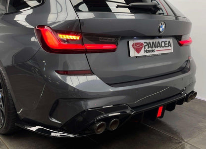 BMW G21 M BODYKIT QUAD DIFFUSER FRONT SPLITTER SPOILER W/F1 LIGHT 2019 - 22 - Mod My Car UK