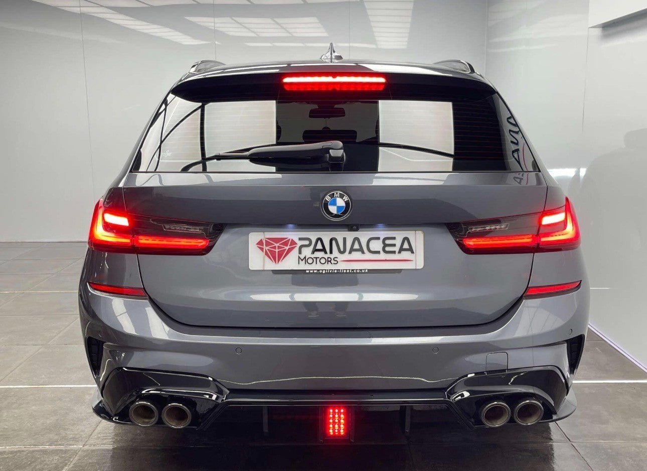BMW G21 M BODYKIT QUAD DIFFUSER FRONT SPLITTER SPOILER W/F1 LIGHT 2019 - 22 - Mod My Car UK