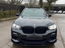 BMW X3 G01 BODYKIT QUAD STYLE DIFFUSER SPLITTER 2018+ GLOSS BLACK - Mod My Car UK