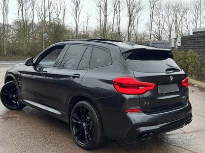 BMW X3 G01 BODYKIT QUAD STYLE DIFFUSER SPLITTER 2018+ GLOSS BLACK - Mod My Car UK