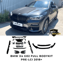 BMW X4 G02 BODYKIT PERFORMANCE STYLE G02 BODYKIT X4 GLOSS BLACK PRE-LCI 2018+ - Mod My Car UK