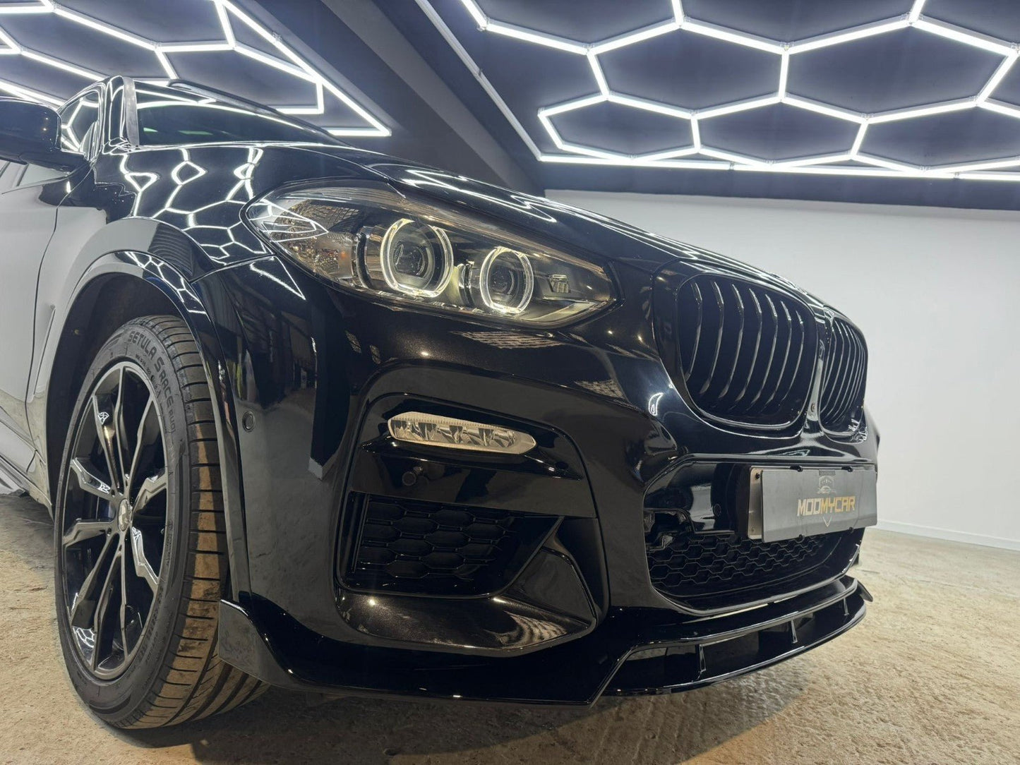 BMW X4M G02 BODYKIT PERFORMANCE STYLE G02 BODYKIT X4 GLOSS BLACK PRE - LCI 2018+ - Mod My Car UK