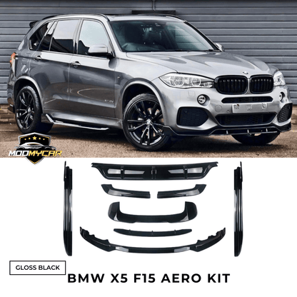 BMW X5 F15 FULL BODYKIT AERO STYLE 2013 - 18 GLOSS BLACK - Mod My Car UK