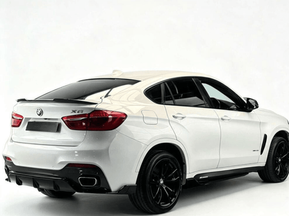 BMW X6 F16 GLOSS BLACK BODYKIT SPLITTER SKIRTS DIFFUSER SPOILER GRILL 2014-2019 - Mod My Car UK