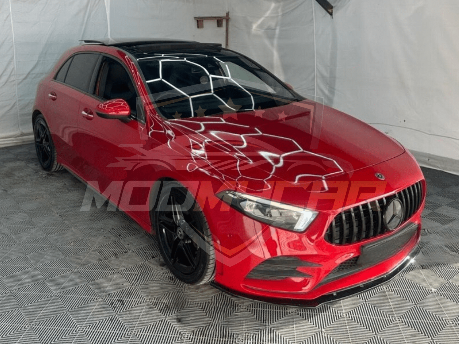 MERCEDES A CLASS W177 GT GRILL GLOSS BLACK 2018 - 22 - Mod My Car UK