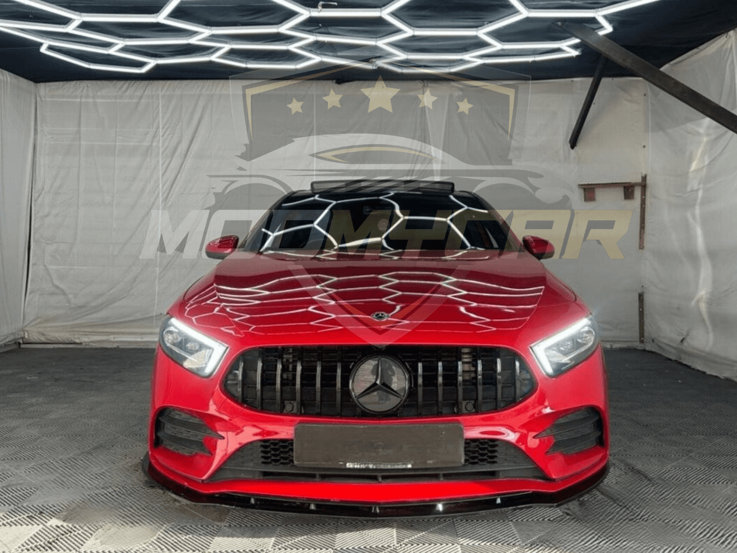 MERCEDES A CLASS W177 GT GRILL GLOSS BLACK 2018 - 22 - Mod My Car UK