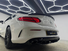 MERCEDES C CLASS COUPE REAR DIFFUSER W205 2015+ CONVERTIBLE AMG C63 GLOSS BLACK - Mod My Car UK