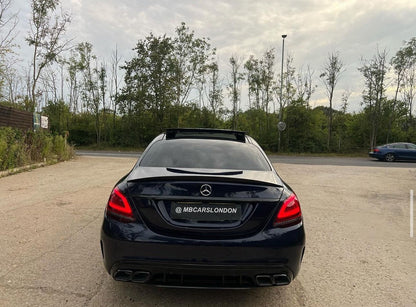 MERCEDES C CLASS REAR DIFFUSER W205 C63 AMG 2014 - 2021 DIFFUSER W205 SALOON UK - Mod My Car UK