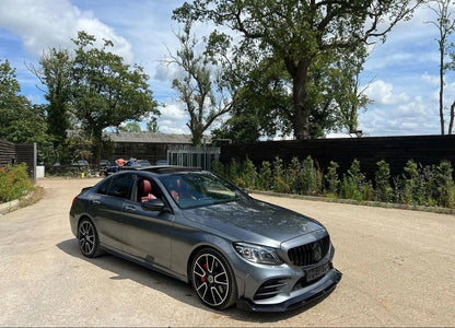 MERCEDES C CLASS W205 GRILLE GT STYLE GLOSS BLACK 2019+ - Mod My Car UK
