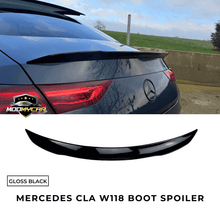 MERCEDES CLA W118 BOOT SPOILER 2019 - 25 AMG GLOSS BLACK - Mod My Car UK