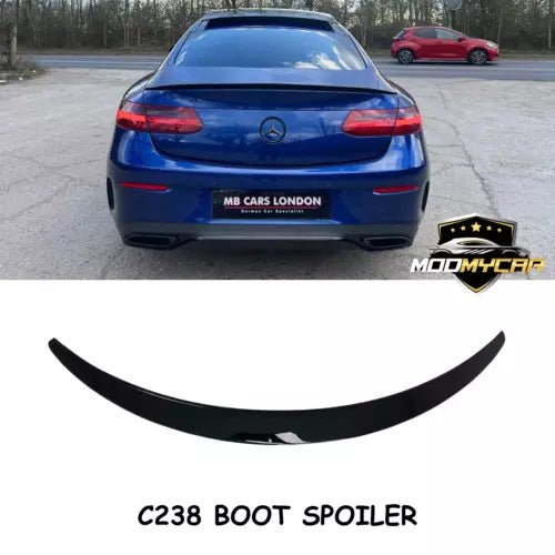 MERCEDES E CLASS C238 BOOT SPOILER E63 STYLE SPOILER C238 GLOSS BLACK 2017+ - My Store