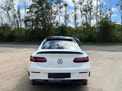MERCEDES E CLASS COUPE REAR DIFFUSER E63 C238 AMG W/ BLACK TIPS FITS 2017-22 - Mod My Car UK