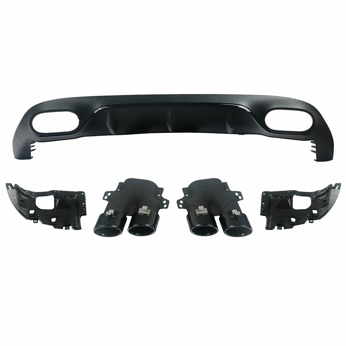 MERCEDES E CLASS E53 REAR DIFFUSER C238 A238 AMG LINE CONVERTIBLE QUAD PIPES 17+ - Mod My Car UK