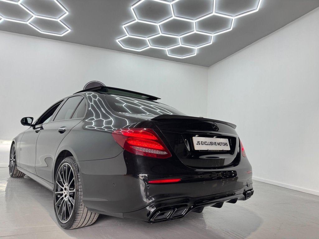 MERCEDES E CLASS REAR DIFFUSER W213 E63 STYLE AMG WITH TAIL PIPES 2017 - 20 - Mod My Car UK