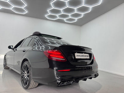 MERCEDES E CLASS REAR DIFFUSER W213 E63 STYLE AMG WITH TAIL PIPES 2017 - 20 - Mod My Car UK