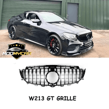MERCEDES E CLASS W213 GT GRILLE GLOSS BLACK 2016 - 20 - Mod My Car UK