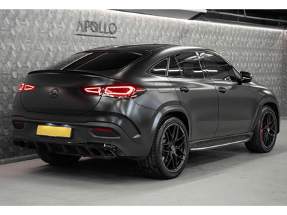 MERCEDES GLE COUPE REAR DIFFUSER C167 AMG STYLE GLE63 TAIL PIPES GLOSS BLCK 19+ - Mod My Car UK