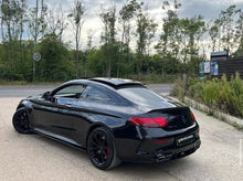 MERCEDES W205 C205 BOOT SPOILER COUPE BODY KIT AMG STYLE GLOSS BLACK - Mod My Car UK