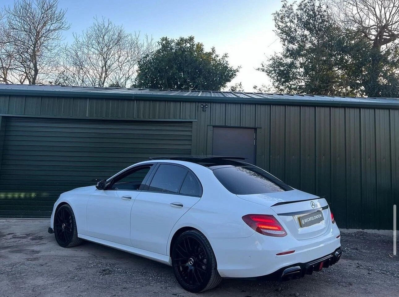 MERCEDES W213 BOOT SPOILER E63s SALOON AMG STYLE GLOSS BLACK 16 - 20 - Mod My Car UK