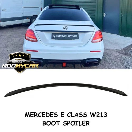 MERCEDES W213 E63s BOOT SPOILER SALOON AMG STYLE GLOSS BLACK 16 - 20 UK STOCK - My Store