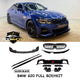 BMW G20 M BODYKIT QUAD DIFFUSER FRONT SPLITTER SPOILER F1 LIGHT GLOSS BLACK