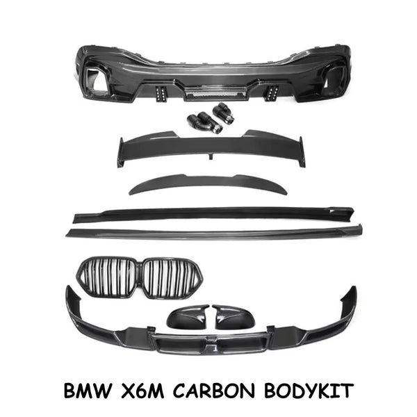 BMW X6M CARBON FULL BODYKIT F96 X6M KIT 2019-2022