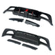 BMW G20 M BODYKIT QUAD DIFFUSER FRONT SPLITTER SPOILER F1 LIGHT GLOSS BLACK